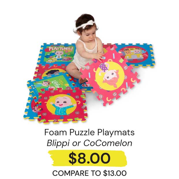 $8 Foam Puzzle Playmats