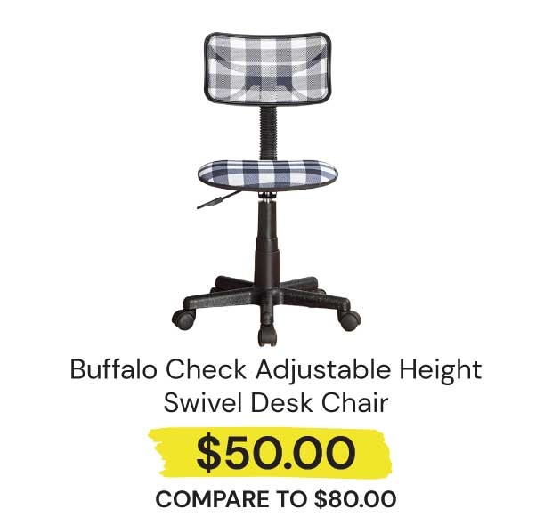 Buffalo-Check-Swivel-Desk-Chair