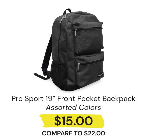 Pro-Sport-19in-Double-Front-Pocket-Backpack