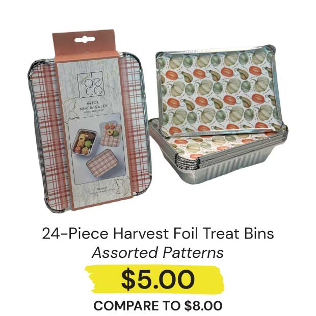 24-Piece-Harvest-Foil-Treat-Bins