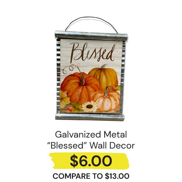 Galvanized-Metal-Blessed-Wall-Decor