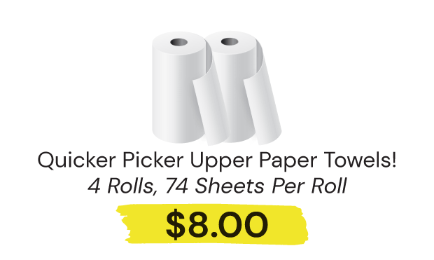 Quicker-Picker-Upper-Paper-Towels-4-Rolls