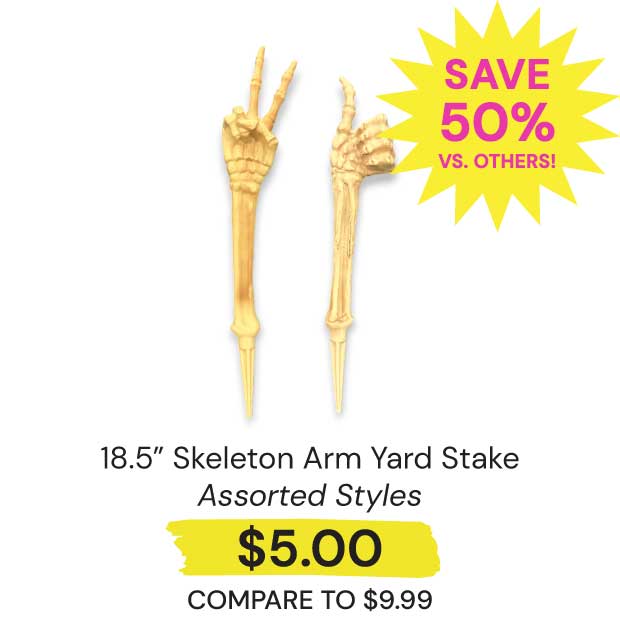 Skeleton-Arm-Yard-Stake