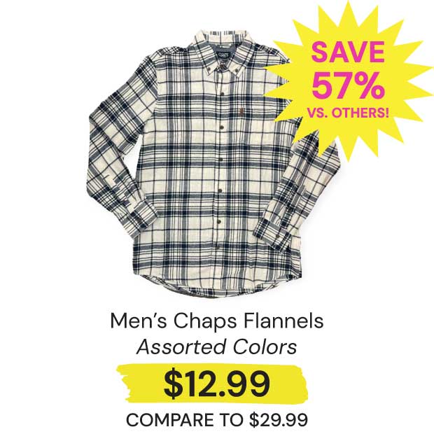 Mens-Chaps-Flannels