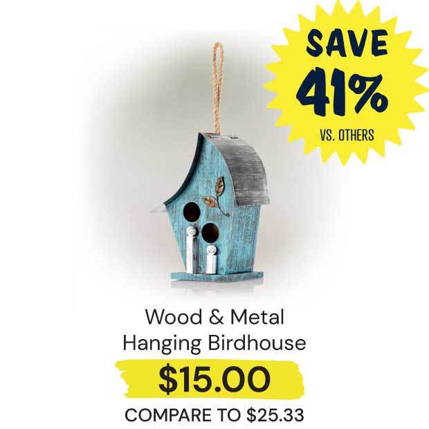 Wood-Metal-Hanging-Birdhouse