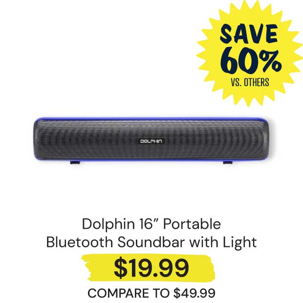 Dolphin-Portable-Bluetooth-Soundbar
