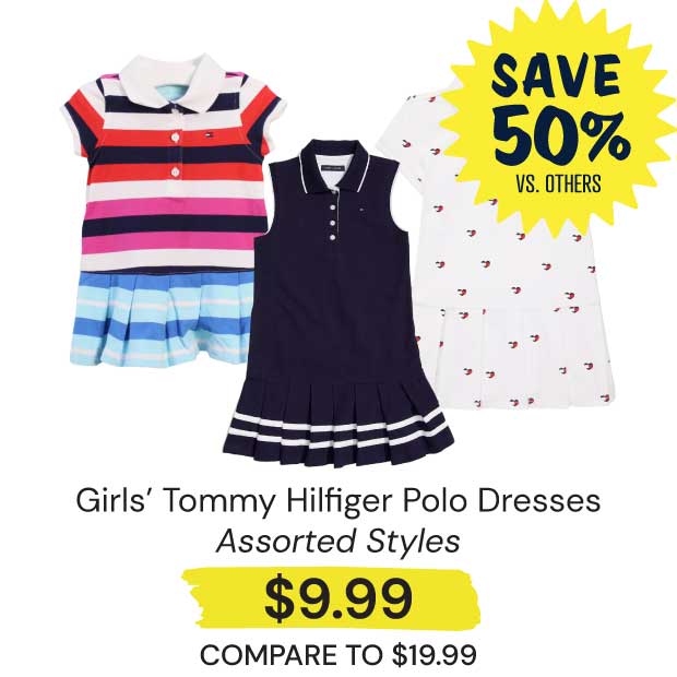 Girls-Tommy-Hilfiger-Polo-Dresses