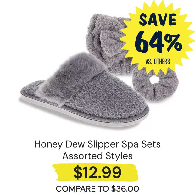 Honey-Dew-Slipper-Spa-Sets-Assorted-Styles