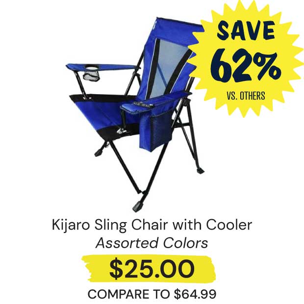Kijaro-Sling-Chair-with-Cooler-Assorted-Colors