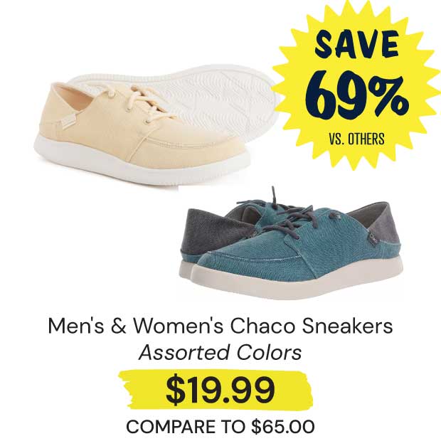Mens-&-Womens-Chaco-Sneakers-Assorted-Colors