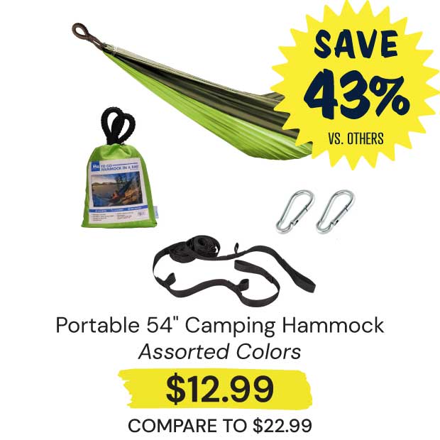 Portable-54-Camping-Hammock-Assorted-Colors