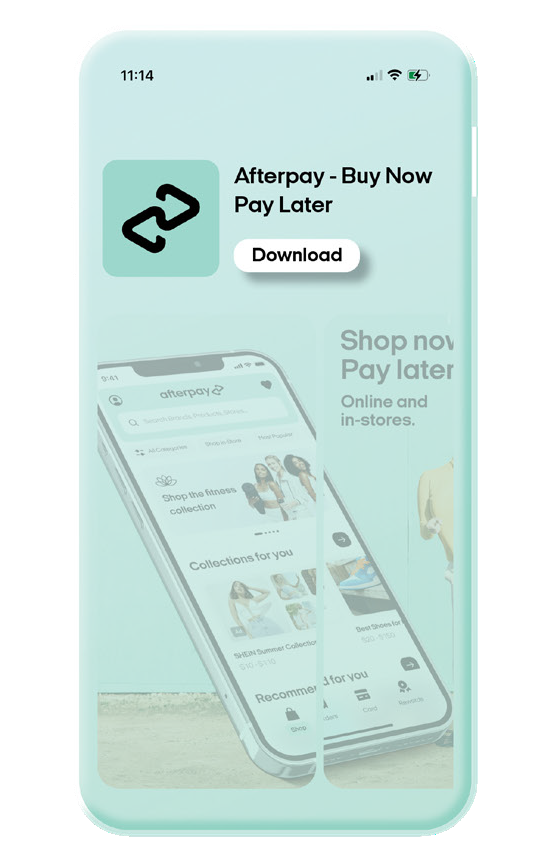 afterpay in store