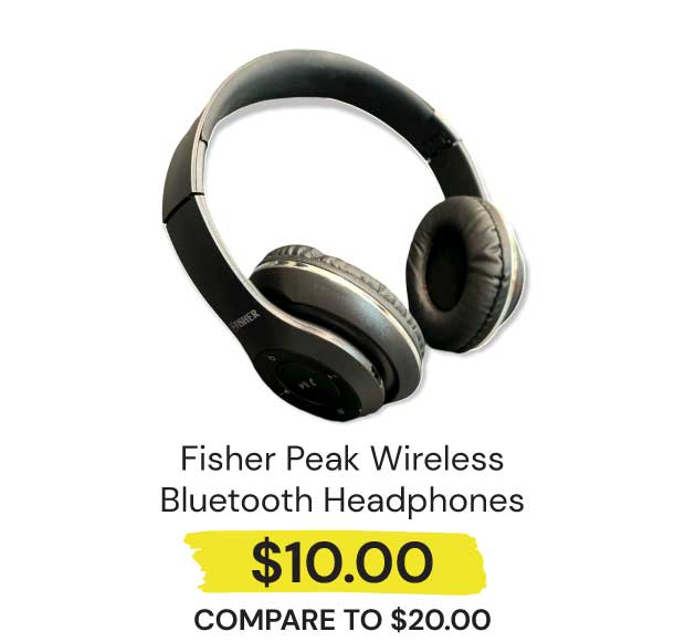 Fisher-Wireless-Bluetooth-Headphones