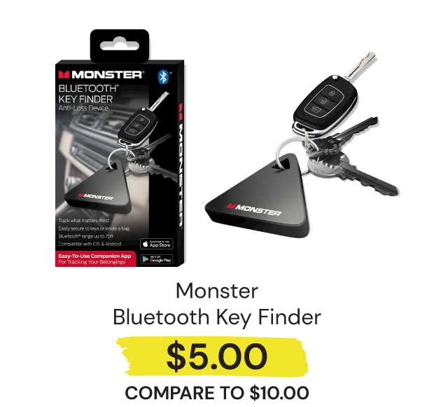 Monster-Bluetooth-Key-Finder