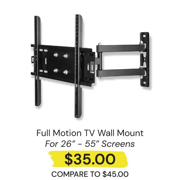 Full-Motion-TV-Wall-Mount
