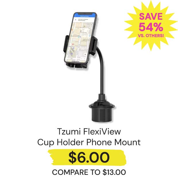 Tzumi-FlexiView-Cup-Holder-Phone-Mount