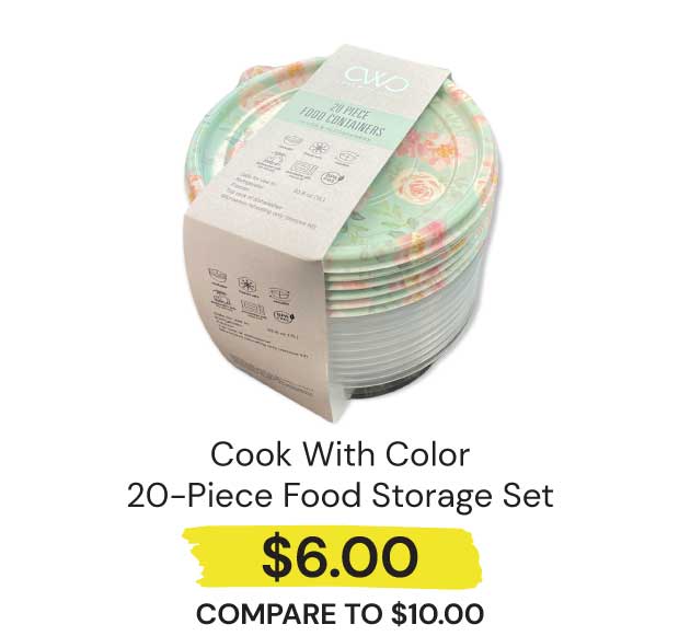 Cook-With-Color-20-Piece-Food-Storage-Set