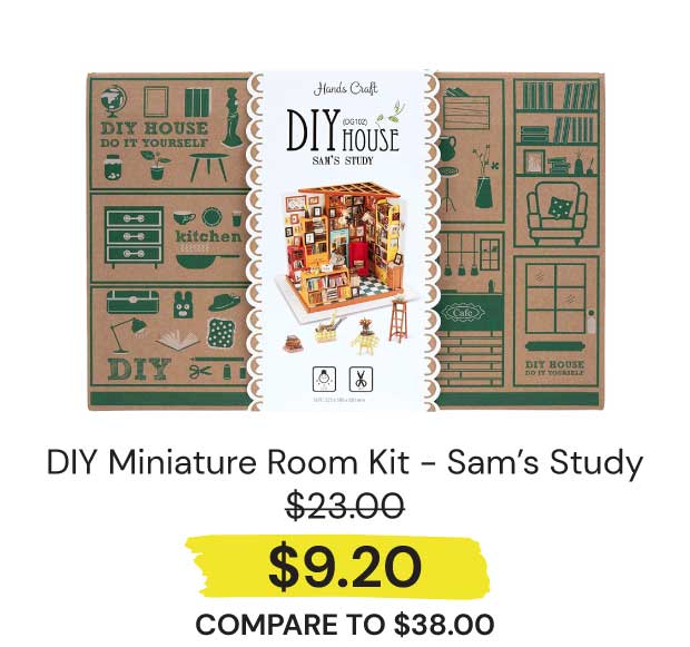 PB---Dollhouse-Kit-Miniature-Diy-Dg102-Sams-Study